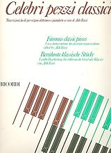  Notenblätter Celebri pezzi classici per organo