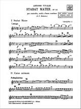 Antonio Vivaldi Notenblätter Stabat mater