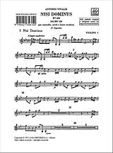 Antonio Vivaldi Notenblätter Nisi dominus Psalm 126 RV608