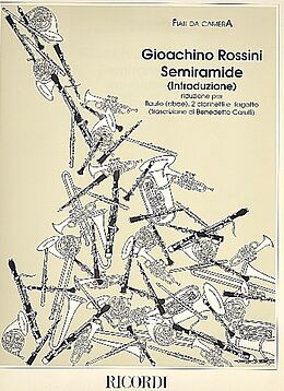 Gioacchino Rossini Notenblätter Semiramide introduzione