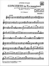 Antonio Vivaldi Notenblätter KONZERT F-DUR OP.3,7 FUER 4 VL