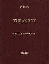 Giacomo Puccini Notenblätter Turandot