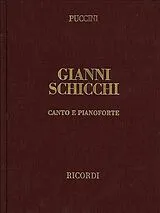 Giacomo Puccini Notenblätter Gianni Schicchi