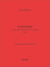Giacomo Puccini Notenblätter Turandot completamento del terzo atto di L. Berio