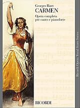 Georges Bizet Notenblätter Carmen Klavierauszug (fr)