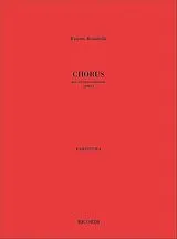 Fausto Romitelli Notenblätter Chorus (2001)