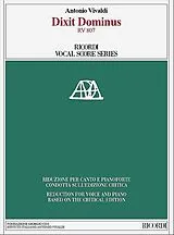 Antonio Vivaldi Notenblätter Dixit Dominus RV807