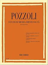 Ettore Pozzoli Notenblätter Studi di media difficoltà
