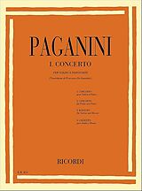Nicolò Paganini Notenblätter Concerto re maggiore op.6 no.1