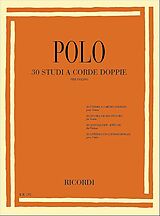 Enrico Polo Notenblätter 30 Doppelgriff-Etüden