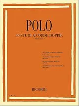 Enrico Polo Notenblätter 30 Doppelgriff-Etüden