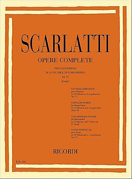 Domenico Scarlatti Notenblätter Sonate 251-300