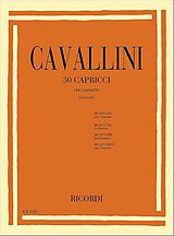 Ernesto Cavallini Notenblätter 30 capricci per clarinetto