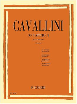 Ernesto Cavallini Notenblätter 30 capricci