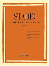  Notenblätter Passi difficili e a solo per fagotto