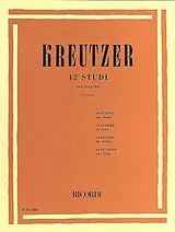 Rodolphe Kreutzer Notenblätter 42 Etüden