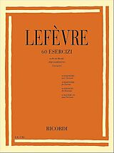 Jean Xavier Lefèvre Notenblätter 60 esercizi