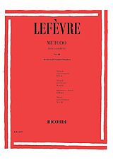 Jean Xavier Lefèvre Notenblätter Metodo per clarinetto vol.3