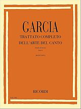 Manuel del popolo Vicente Garcia Notenblätter Trattato completo dell Arte del Canto