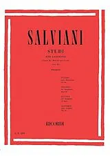 Clemente Salviani Notenblätter Studies vol.3 for saxophone