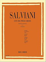 Clemente Salviani Notenblätter Studi per oboe vol.1