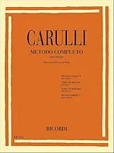 Ferdinando Carulli Notenblätter Metodo completo per chitarra