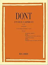 Jacob Dont Notenblätter Studi e capricci Op.35
