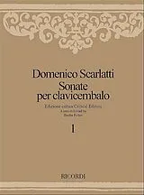 Domenico Scarlatti Notenblätter Sonate per clavicembalo vol.1