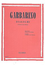 Giuseppe Garbarino Notenblätter Dialoge 20 Duette für 2 Klarinetten