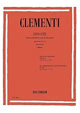 Muzio Clementi Notenblätter Sonatas vol.2 (nos.5-8) for piano 4 hands