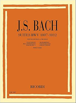 Johann Sebastian Bach Notenblätter Suiten BWV1007-1012 für Kontrabass