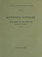 Antonio Vivaldi Notenblätter Konzert c-Moll F.XI-8