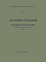Antonio Vivaldi Notenblätter Konzert C-Dur F.VIII,3 für