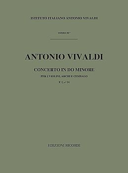 Antonio Vivaldi Notenblätter Konzert c-Moll RV510 für
