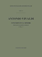 Antonio Vivaldi Notenblätter Konzert a-Moll F.VIII-7 für Fagott