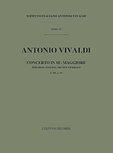 Antonio Vivaldi Notenblätter Konzert B-Dur RV548 für Violine