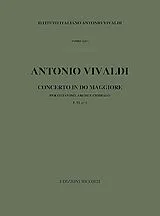 Antonio Vivaldi Notenblätter KONZERT C-DUR FUER OTTAVINO