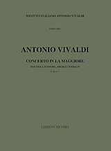 Antonio Vivaldi Notenblätter Concerto la maggiore F.II-1