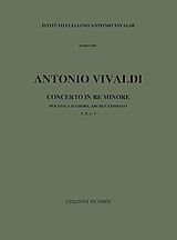 Antonio Vivaldi Notenblätter Concerto re minore F.II-4