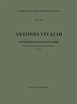 Antonio Vivaldi Notenblätter Concerto do maggiore