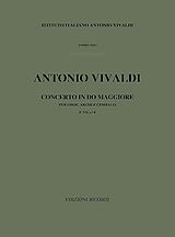 Antonio Vivaldi Notenblätter Konzert C-Dur F.VII-6 für Oboe