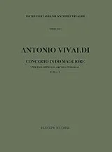 Antonio Vivaldi Notenblätter Concerto do maggiore F.III-8