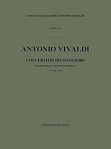 Antonio Vivaldi Notenblätter KONZERT C-DUR F.VIII-18