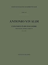 Antonio Vivaldi Notenblätter Konzert D-Dur RV183