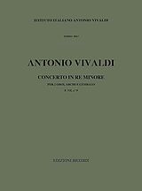 Antonio Vivaldi Notenblätter Concerto re minore F7,9