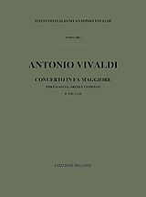 Antonio Vivaldi Notenblätter Concerto fa maggiore F.VIII-20