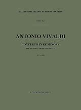 Antonio Vivaldi Notenblätter Concerto re minore F.I,119