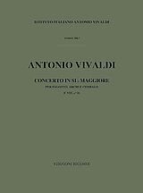 Antonio Vivaldi Notenblätter Concerto sib maggiore F.VIII-35