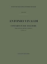 Antonio Vivaldi Notenblätter KONZERT G-DUR F.VIII,37