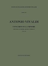Antonio Vivaldi Notenblätter Concerto la minore F.II-6